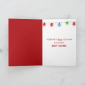 Goldener Retriever mit Weihnachten Strumpf (Innenseite)