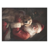 Goldener Retriever mit Weihnachten Tischdecke (Vorderseite (Horizontal))