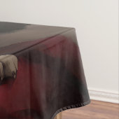 Goldener Retriever mit Weihnachten Tischdecke (Beispiel)