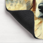 Goldener Retriever Mousepad (Ecke)
