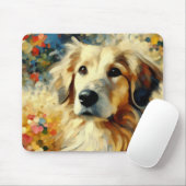 Goldener Retriever Mousepad (Mit Mouse)