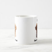 Goldener Retriever, Name des Hundes hinzufügen, Fo Kaffeetasse (Mittel)