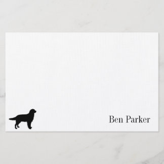 Goldener Retriever-personalisiertes Briefpapier