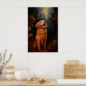 Goldener Retriever Poster (Küche)