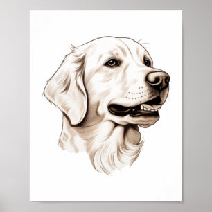 Goldener Retriever Poster