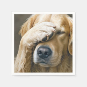 Goldener Retriever Serviette