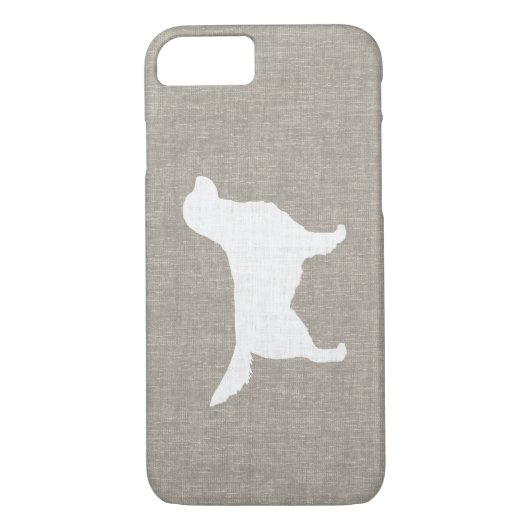 Goldener Retriever-Silhouette Case-Mate iPhone Hülle (Rückseite)