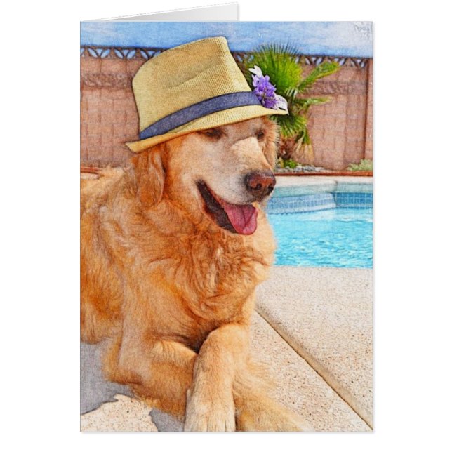 Goldener Retriever - Sommer-Liebe (Vorne)