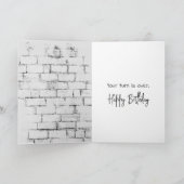 Goldener Retriever Spaß Karte (Innenseite)