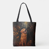 Goldener Retriever Tasche (Rückseite)