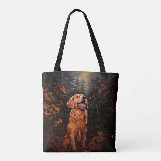 Goldener Retriever Tasche (Rückseite)