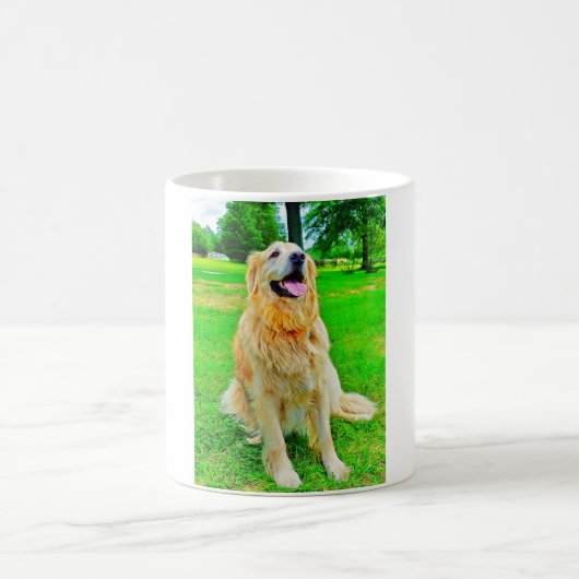Goldener Retriever-Tasse Kaffeetasse (Mittel)