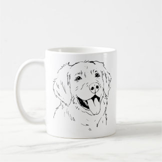 Goldener Retriever-Tasse Kaffeetasse