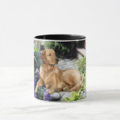 Goldener Retriever-Tasse Tasse (Zentrum)