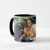 Goldener Retriever-Tasse Tasse (Vorderseite Links)
