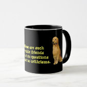 Goldener Retriever-Tasse Tasse (VorderseiteRechts)