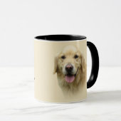 Goldener Retriever-Tasse Tasse (VorderseiteRechts)