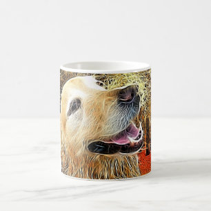 Goldener Retriever-Tasse Verwandlungstasse