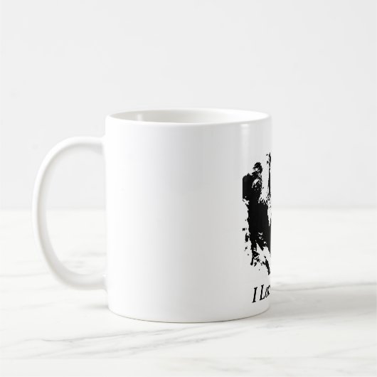 Goldener Retriever-Tassen-kundengerechter Text Kaffeetasse (Links)