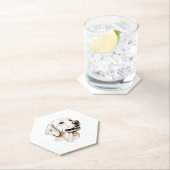 Goldener Retriever Untersetzer (Vor Ort)