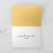 Goldener Retriever Vermisst Karte (Innenseite)