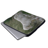 Goldener Retriever-Welpe stehend Laptopschutzhülle (Vorne Knopf)