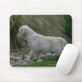 Goldener Retriever-Welpe stehend Mousepad (Mit Mouse)