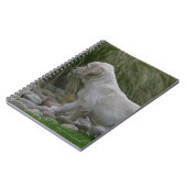 Goldener Retriever-Welpe stehend Notizblock (Linke Seite)