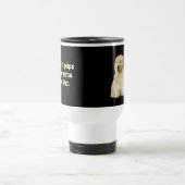 Goldener Retriever-Welpen-Tasse Reisebecher (Mittel)