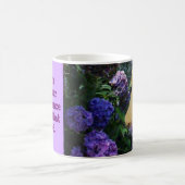 Goldener Retrieverhydrangea-Tasse Kaffeetasse (Mittel)