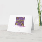 Goldener Retrievervalentine-Pfeile der Liebe Feiertagskarte (Rückseite)