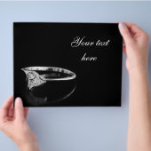 Goldener Ring Flyer (Hand)