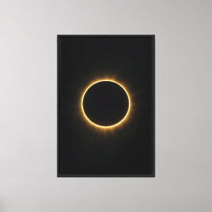 Goldener Ring Leinwanddruck