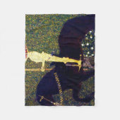 Goldener Ritter, Gustav Klimt Fleecedecke (Vorderseite)