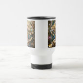 Goldener Roboter-Handholz Gold Tree of Life Reisebecher (Mittel)