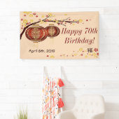 Goldener roter banner (Insitu)