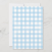 Goldener Rücken ein goldenes Jahr erster Geburtsta Einladung (Rückseite)