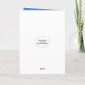 Goldener Rückkehrer für das Ruhestand Karte (Rückseite)