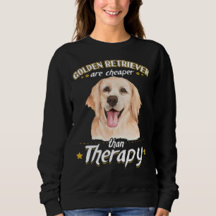 Goldener Rückzug über Freizeit Derzeit Sprichwort  Sweatshirt