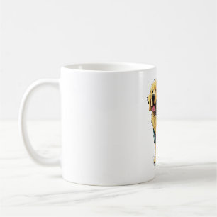 Goldener Rückzugsort Wandern und Camping Kaffeetasse