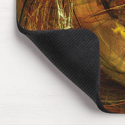 Goldener SABRE Mousepad (Ecke)