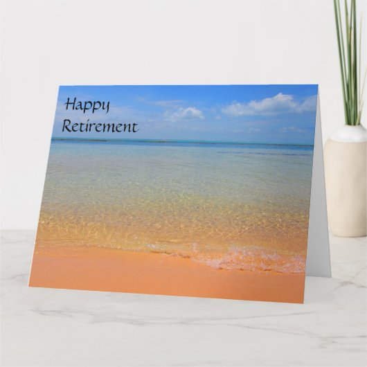 goldener Sand groß Karte (Vorderseite)