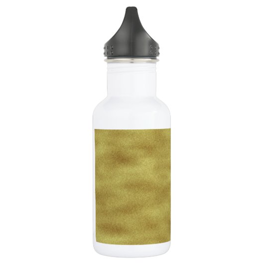 Goldener Sandbelag Trinkflasche (Links)