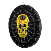 Goldener Schädel Dartscheibe (Vorderseite rechts)
