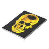 Goldener Schädel Notizblock (Rotiert)