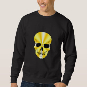 Goldener Schädel Sweatshirt