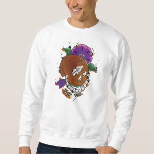 goldener Schädel Sweatshirt