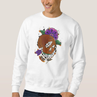 goldener Schädel Sweatshirt