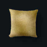 Goldener schimmernder Hintergrund Kissen<br><div class="desc">Gold schimmernder Texturhintergrund.</div>