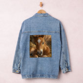 Goldener Schlummer sanftes Fohlen Jeansjacke (Hangar)